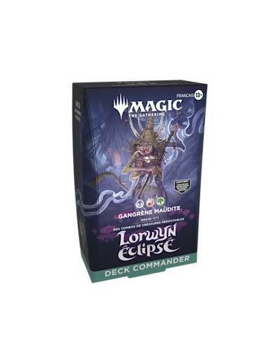 MTG : Lorwyn Eclipsé Deck Commander FR - Gangrène Maudite