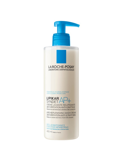 Creme Lavante Syndet Ap+ Peaux Tendance Eczema Atopique 400ml Lipikar La Roche-Posay