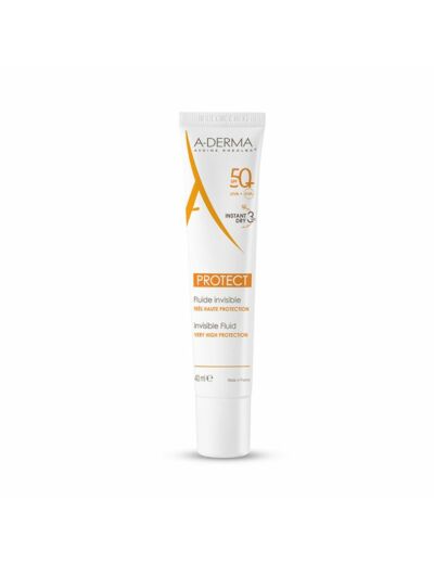 A-DERMA PROTECT FLUIDE INVISIBLE SPF50