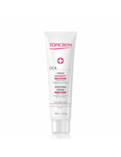 Creme Apaisante Réparatrice 100ml Cica Peaux Irritees Topicrem