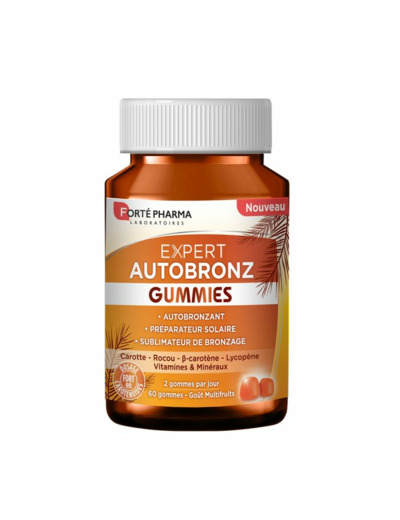 Expert AutoBronz 60 gummies Expert Forté Pharma