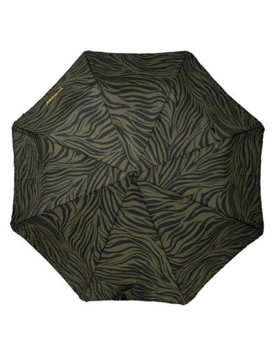 Isotoner Parapluie automatique X-TRA SOLIDE ALPHA Zèbre Kaki