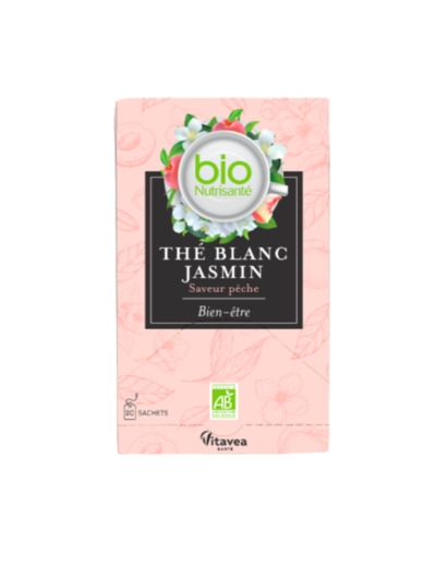 NUTRISANTE THE BLANC PECHE JASMIN SACH20