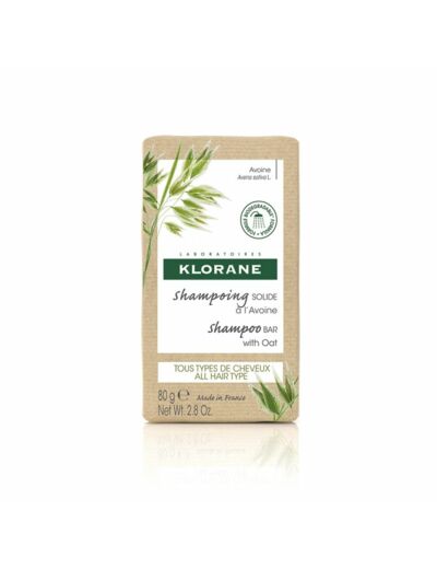 KLORANE SHP SOLIDE AVOINE 80G