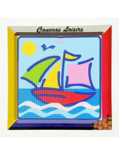 Kit canevas Bateau