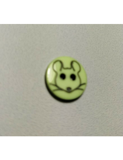 Bouton souris verte