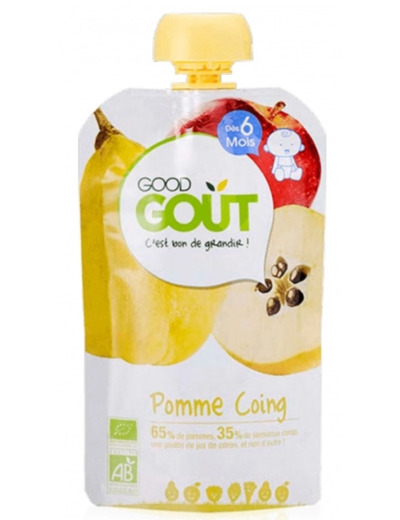 GOOD GOUT POMME/COING120G