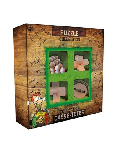 Collection casse-têtes bois JUNIOR