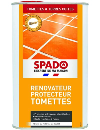 SPADO Protection Rénovatrice d'Éclat Blindor Tomettes/Terres Cuites 1 L