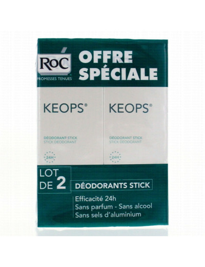 KEOPS DUO DEOS STICK 2X40G