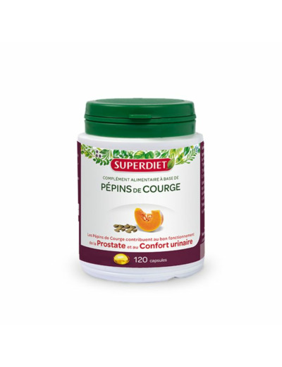 Pepins De Courge 120 Capsules Superdiet