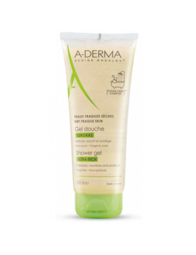 A-DERMA GEL DOUCHE SURGRAS 200ML