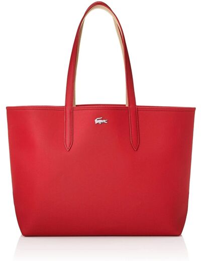 Lacoste Nf2142aa, Shopping Bag Femme Taille unique Rouge Viennois