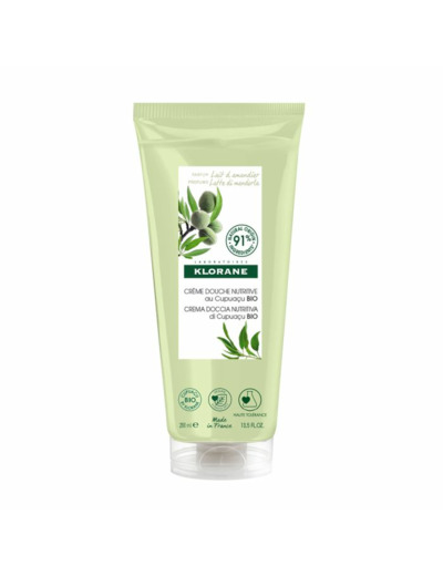 Crème de Douche Nutritive 200ml Lait d'Amandier Klorane