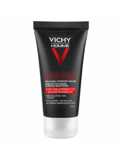 Soin Global Hydratant Anti-age Structure Force 50ml Homme Vichy