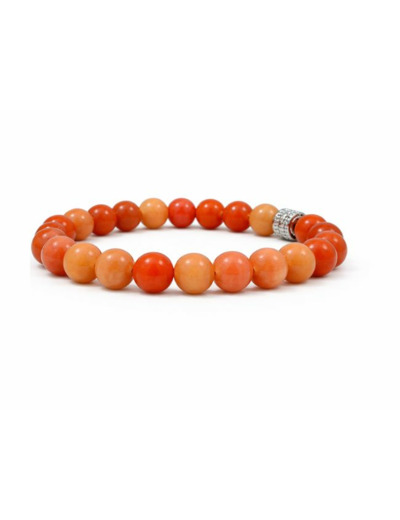 BRACELET AVENTURINE ORANGE