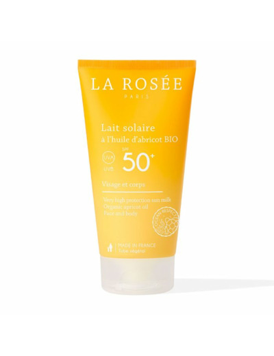 Lait solaire SPF50+ 150ml LA ROSÉE