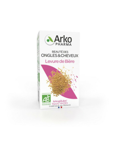 Levure De Biere Bio 45 Gelules Arkogélules Arkopharma