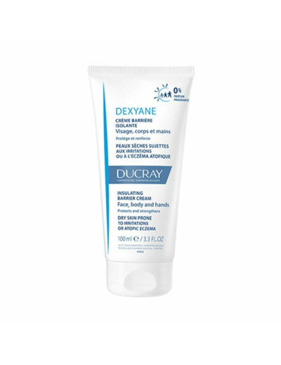 Crème barrière Isolante 100ml Dexyane Peaux sèches sujettes aux irritations ou à l'eczéma atopique Ducray