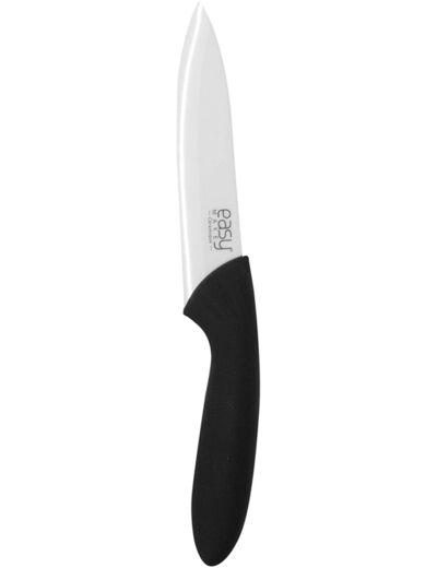 Easy Make KD3125 Couteau avec Manche Soft/Etui Céramique 23,1 x 3 x 3,5 cm Longeur Lame : 12,5 cm