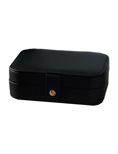 Maison Scarlett boîte à bijoux De Voyage Brigitte PU Noir