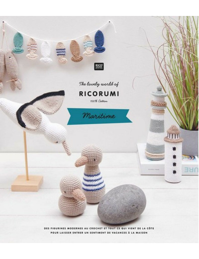 Livre crochet Ricorumi Maritime - Rico