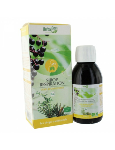 Sirop Respiration Bio Bronches 150ml Herbalgem