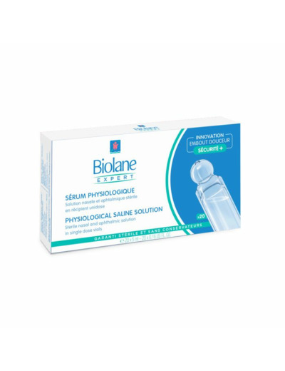 Serum Physiologique Bebe 20x5ml Biolane