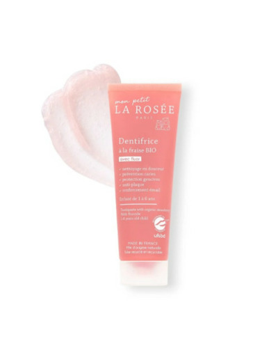LA ROSEE MPLR DENTIFRICE FRAISE BIO 50ML