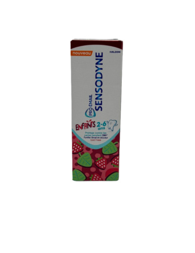 SENSODYNE  50ML FRAISE ENF 2-6 ANS