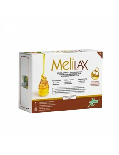 Melilax Adulte 6 Microlavements 10g Gastro-intestinale Aboca