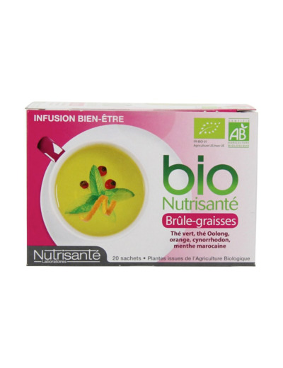 Bio Infusion Brule Graisses 20 Sachets Nutrisante