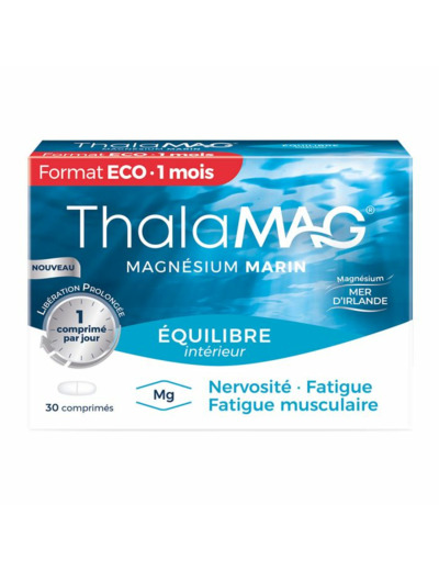Equilibre Interieur Magnesium Marin 30 comprimés Lp Thalamag