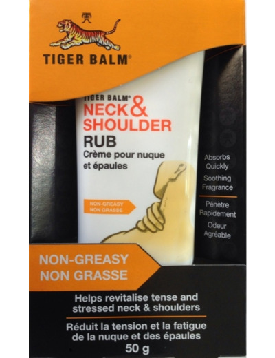 Neck Et Shoulder Creme Nuque Et Epaules 50g Tiger Balm