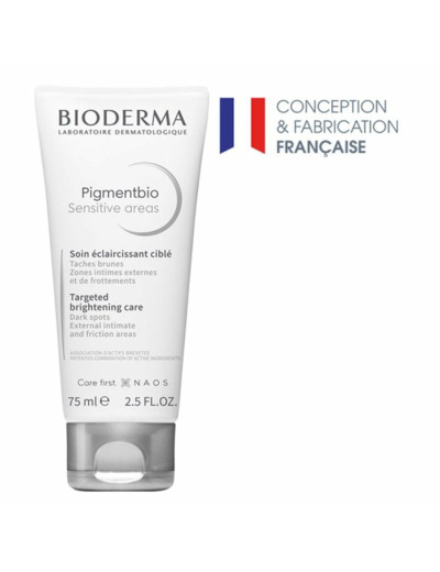 Crème éclaircissante 75ml PigmentBio Peaux hyperpigmentées Bioderma