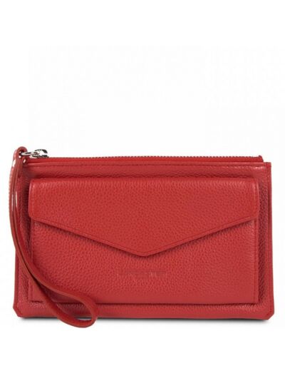 Lancaster Foulonne PM Pochette Cuir 170-26 Rouge