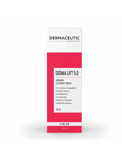 Serum Liftant yeux 30ml Derma Lift 5.0 Cibler Dermaceutic