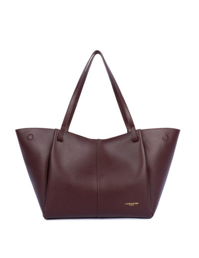 Lancaster Sierra Haus Trés Grand Sac Cabas et Epaule 538-012 Bordeaux Foncé