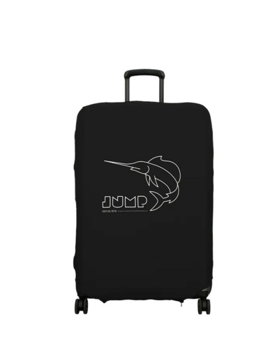 Jump Housse Extensible Pour Valise Taille L En Spandex Noir