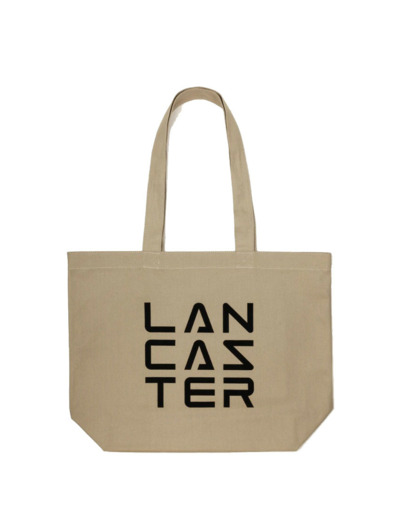 Lancaster Tote Bag 3 Lines Sac Cabas TOTE-06 Galet