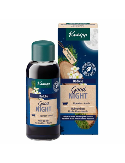 Huile de bain Good Night 100ml Pin et Amyris Kneipp