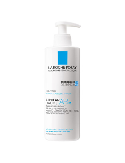 Baume 400ml Lipikar AP+m Peaux A Tendance Eczema Atopique La Roche-Posay