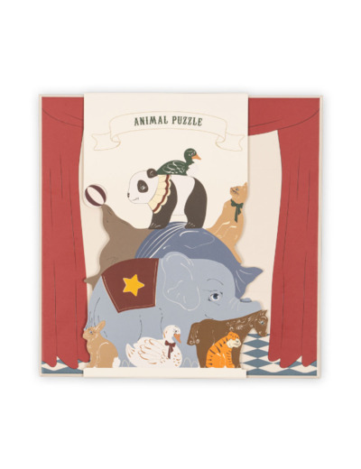 Puzzle animaux 12 pièces